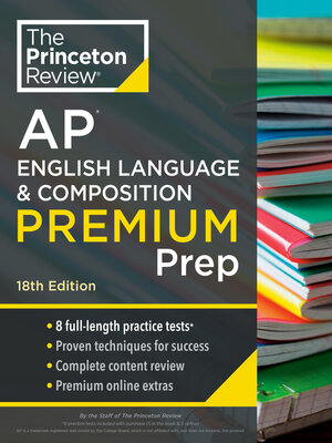 cover image of Princeton Review AP English Language & Composition Premium Prep, 1
